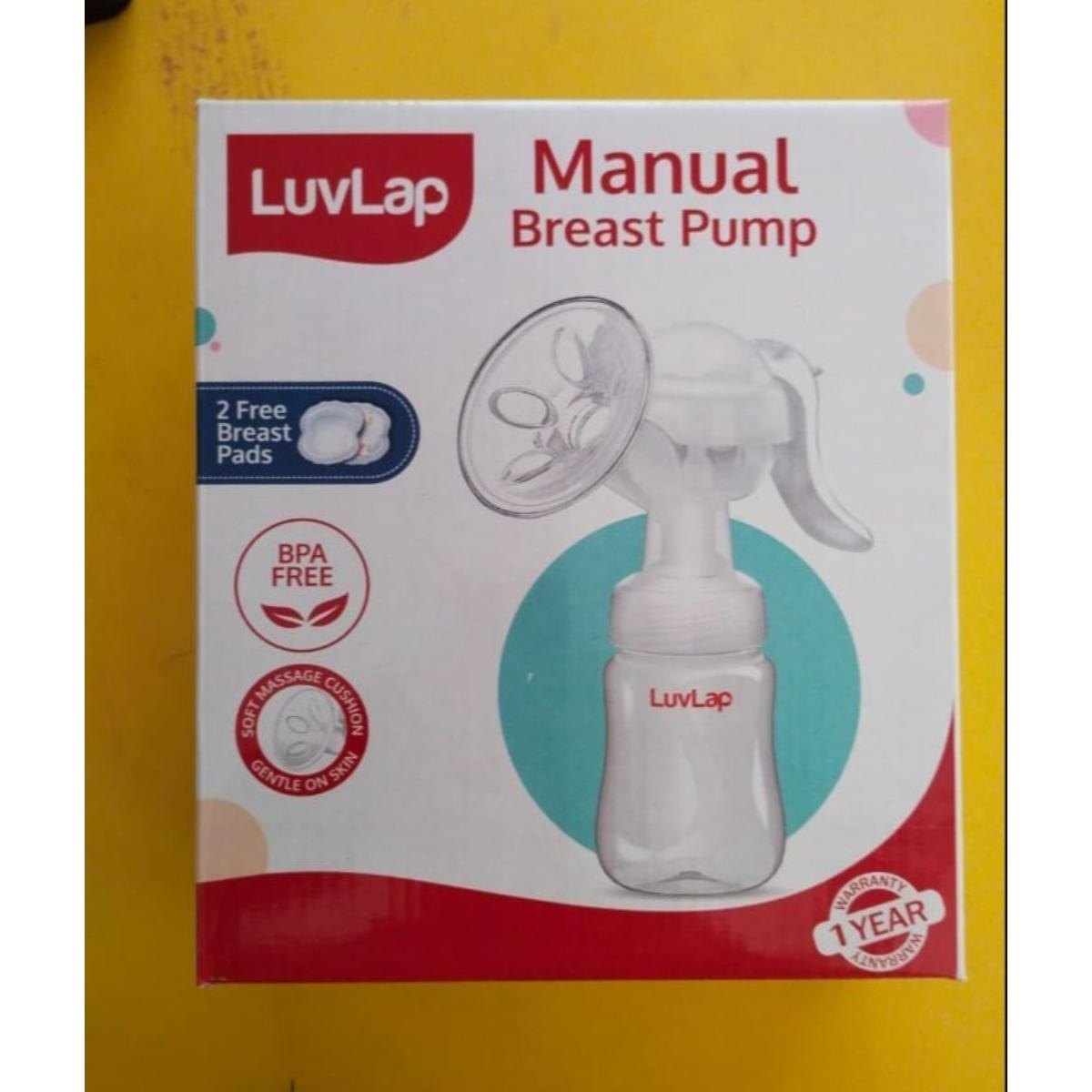 luvlap manual breast pump